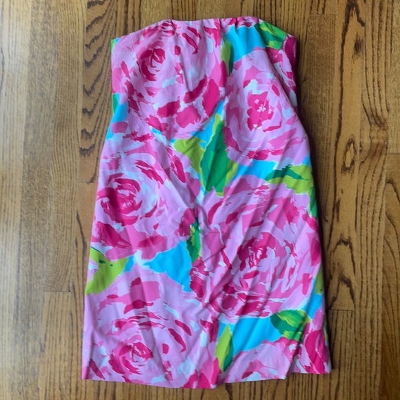 Lilly Pulitzer size 4 strapless dress